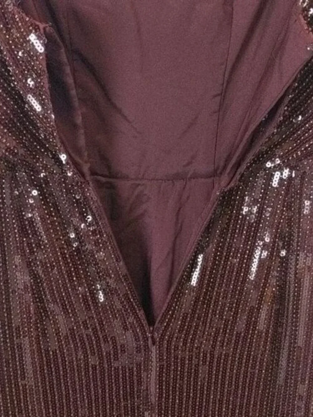 HANEY Elise Sequin Blouson Cocktail Dress HANEY